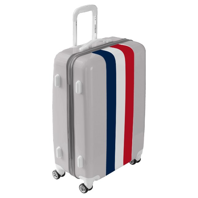 French Flag Luggage (Rotated Left)