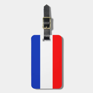 French Flag Luggage Tag