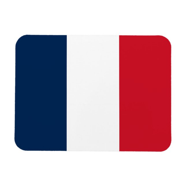 French Flag Magnet (Horizontal)