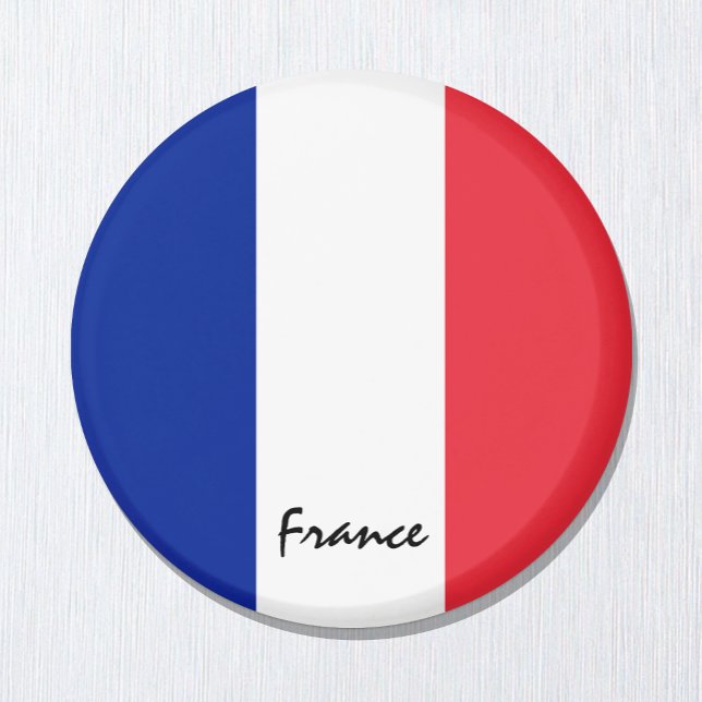 French flag Magnet, holiday, France Magnet (Creator Uploaded)