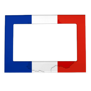 French flag magnetic frame