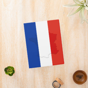 French flag mini binder