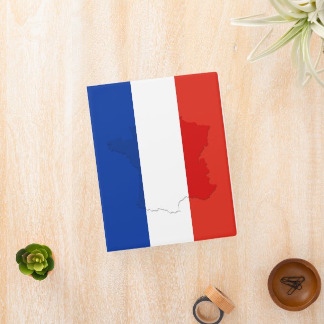 French flag mini binder (InSitu)