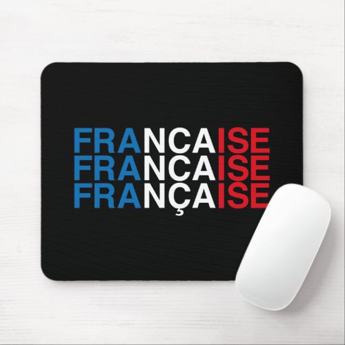 FRENCH Flag Mouse Pad