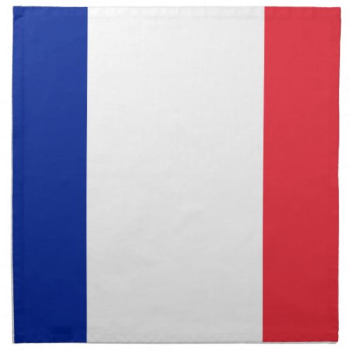 French Flag Napkin