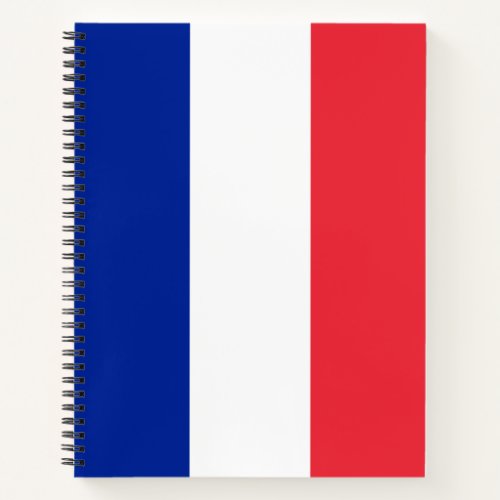 French Flag Notebook