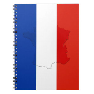 French flag notebook