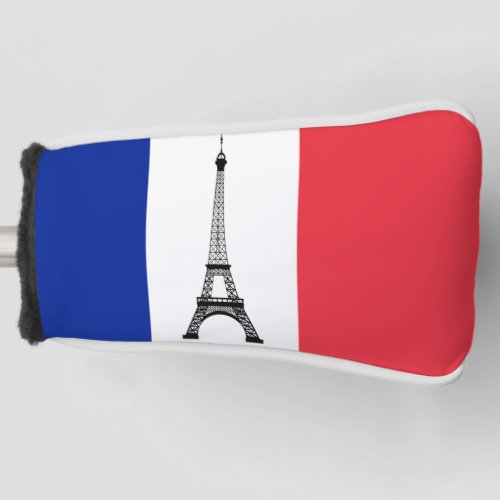 French Flag on Golf Head Covers