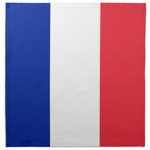 French Flag on MoJo Napkin