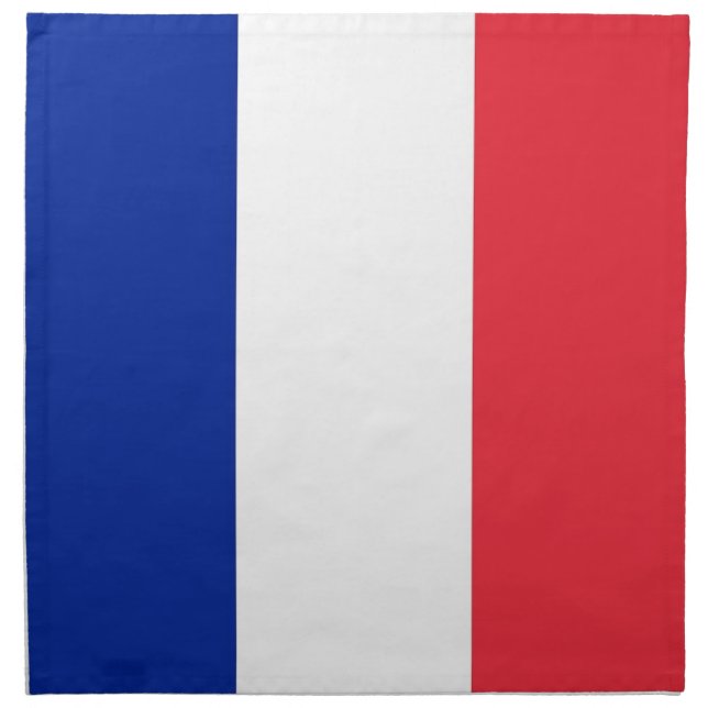 French Flag on MoJo Napkin (Front)