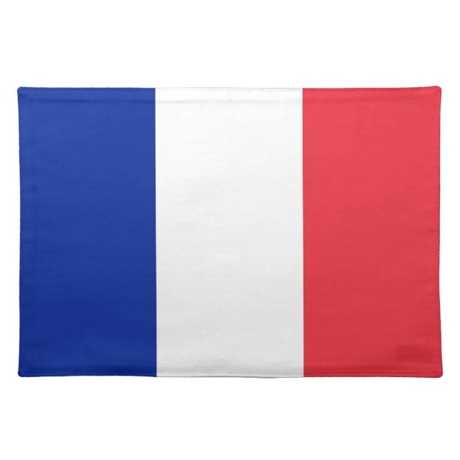 French Flag on MoJo Placemat (Front)