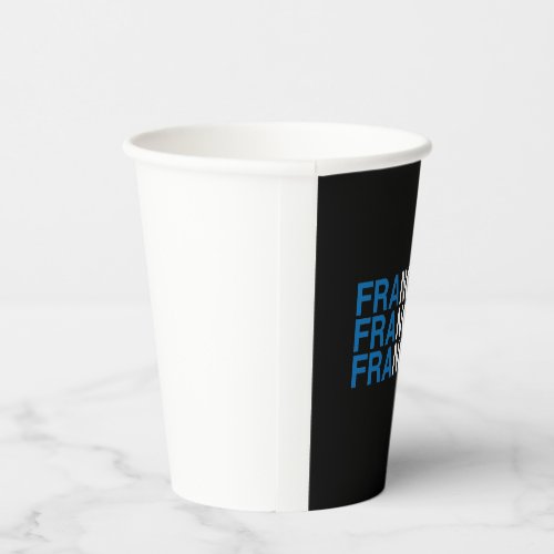 FRENCH Flag Paper Cups