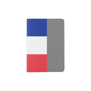 French Flag Passport Holder