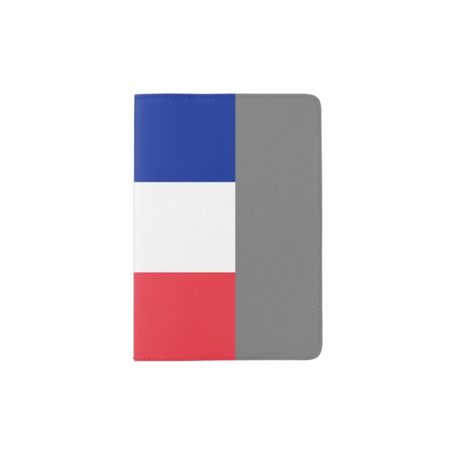 French Flag Passport Holder (Front)