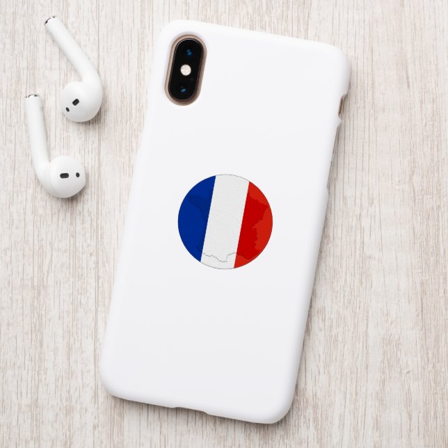 French flag patch (On Phone Back)