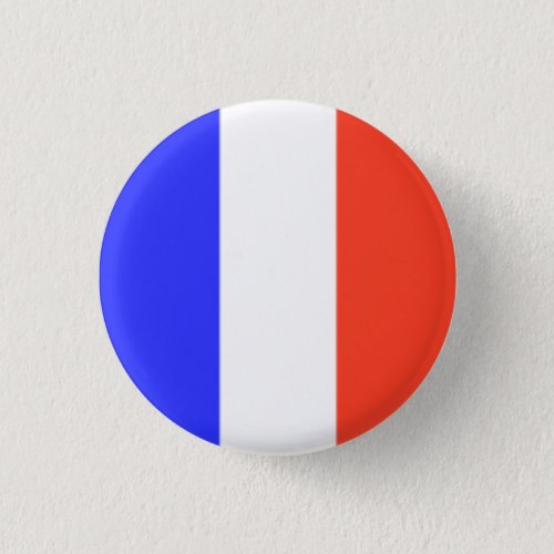 French Flag Pinback Button