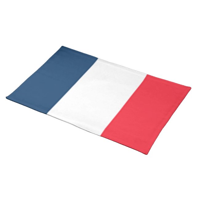 French Flag Placemat (On Table)