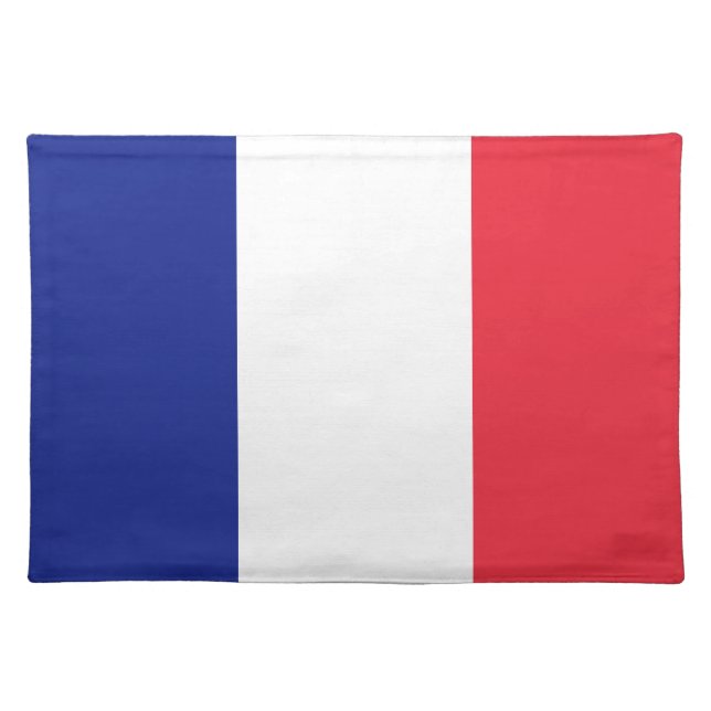 French flag placemat | France colors (Front)