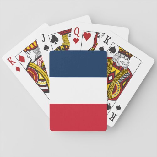 French Flag Playing Cards