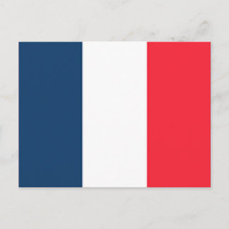 French Flag Postcard