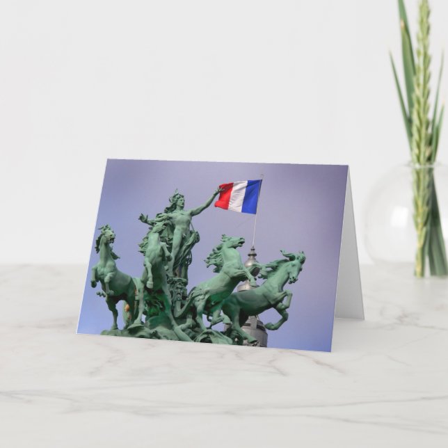 French flag - Postcard from Paris4 (Front)