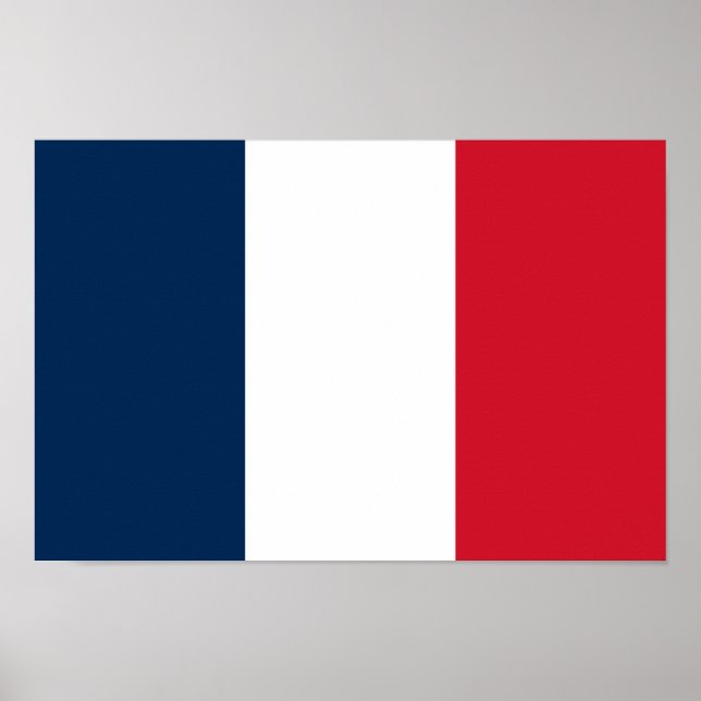 French Flag Poster (Front)