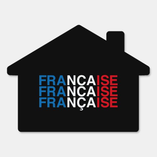 FRENCH Flag Sign