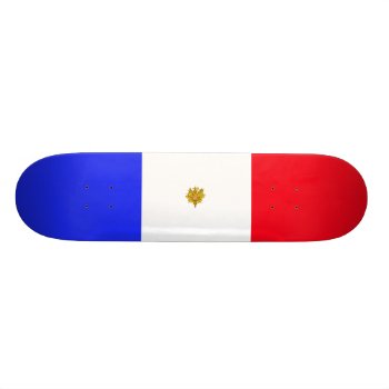 French Flag Skateboard by Pir1900 at Zazzle