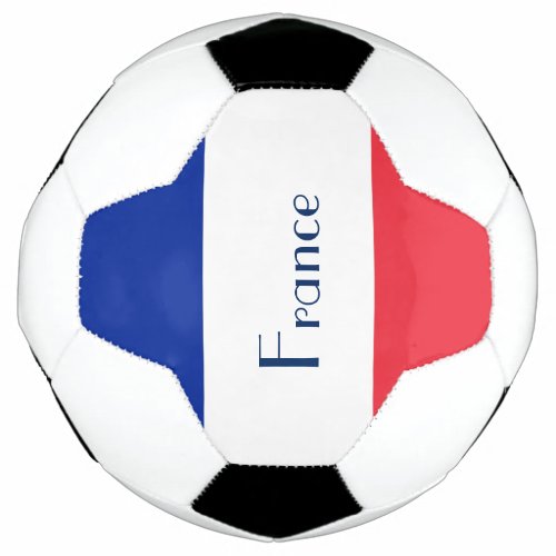 French Flag Soccer Ball