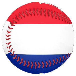 French Flag Sports Fam Custom Monogrammed Softball