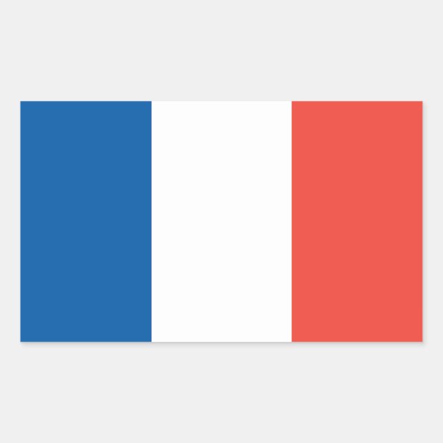French Flag Sticker (Front)