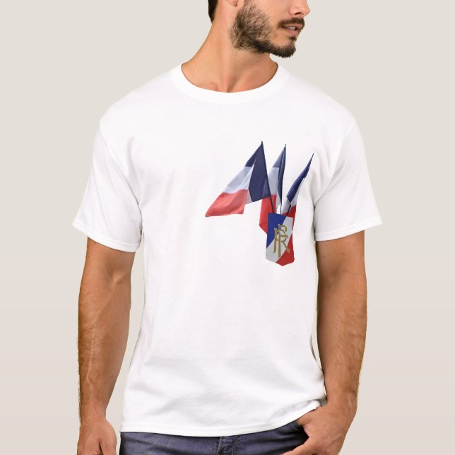 French flag tee (Front)
