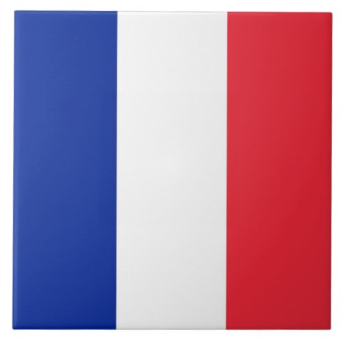 French Flag Tile