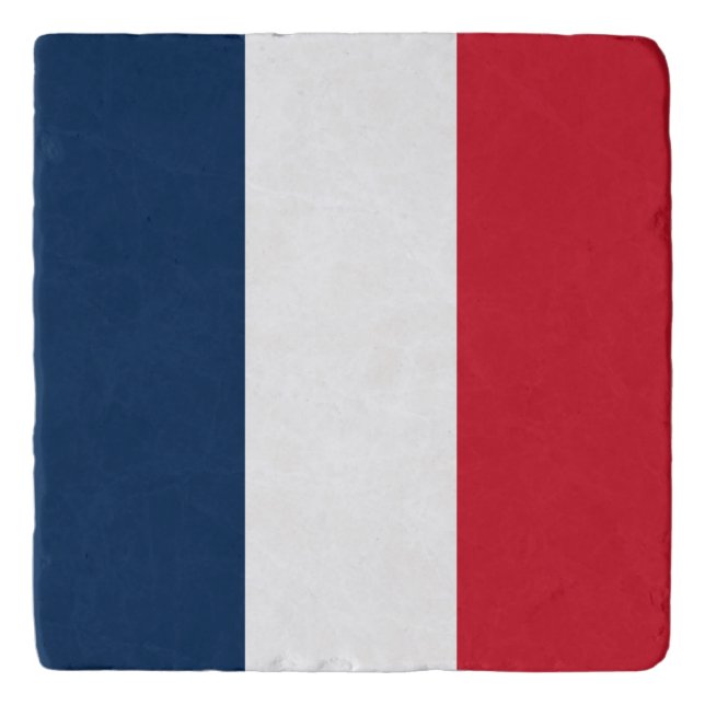 French Flag Trivet (Front)