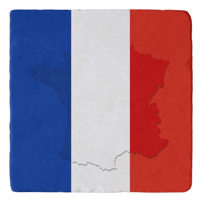 French flag trivet (Front)