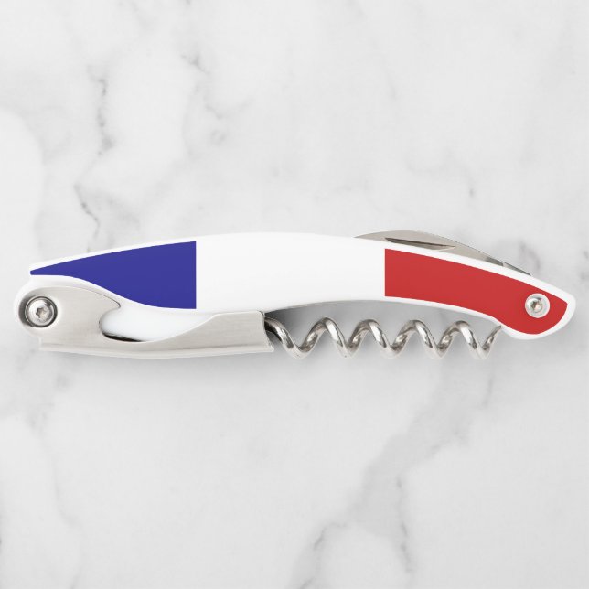 French Flag Waiter's Corkscrew (Front)