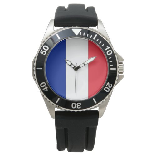 French Flag Watch