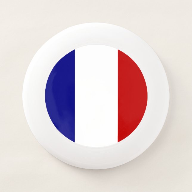 French Flag  Wham-O Frisbee (Front)