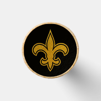 French Fleur De Lis Gold and Black Golf Tees