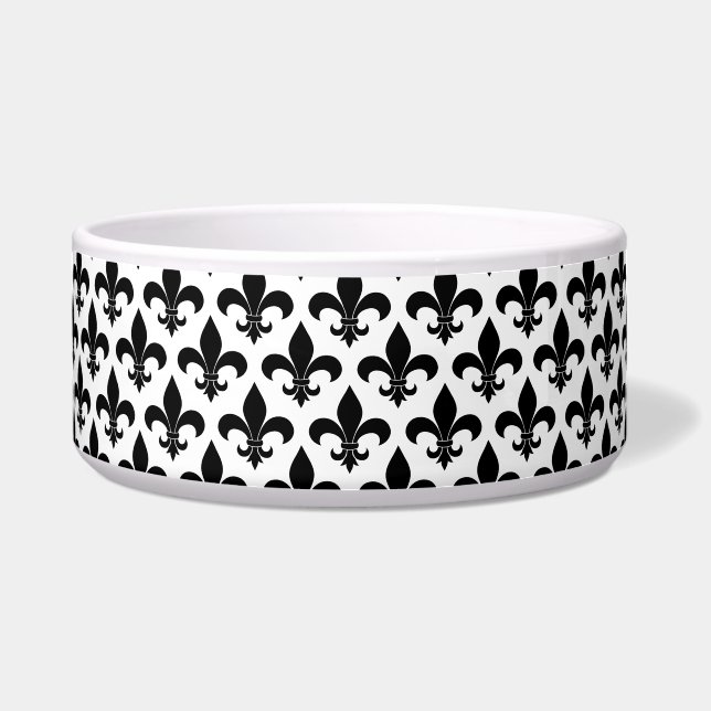 French Fleur de lis Pattern Bowl (Front)