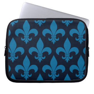 French Fleur de lis Pattern Classic Laptop Sleeve
