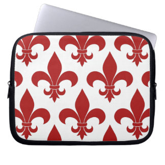 French Fleur de lis Pattern Classic Laptop Sleeve