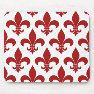 French Fleur de lis Pattern Classic Mouse Pad