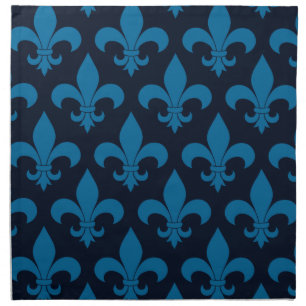 French Fleur de lis Pattern Classic Napkin