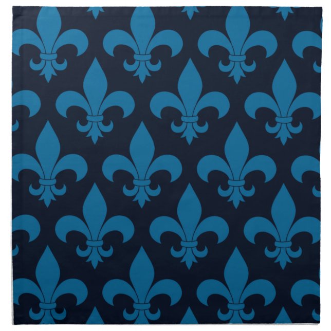 French Fleur de lis Pattern Classic Napkin (Front)