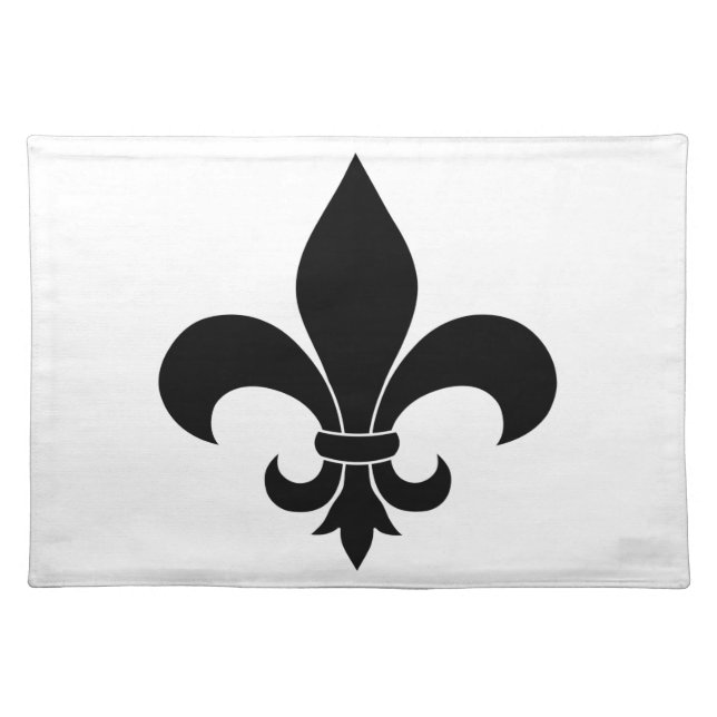 French Fleur de lis Pattern Classic Placemat (Front)
