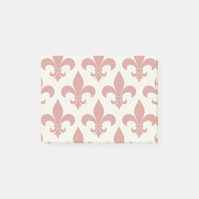 French Fleur de lis Pattern Classic Post-it Notes (Front)