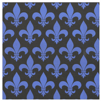 Fleur De Lis Pattern Fabric | Zazzle