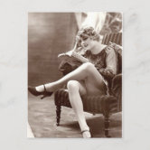 110461 NUDE Young Woman Old PHOTO color PC | Topics - Risque - Other,  Postcard