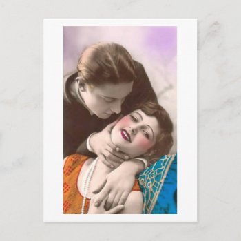 French Flirt - Romantic Art Postcard by FrenchFlirt at Zazzle